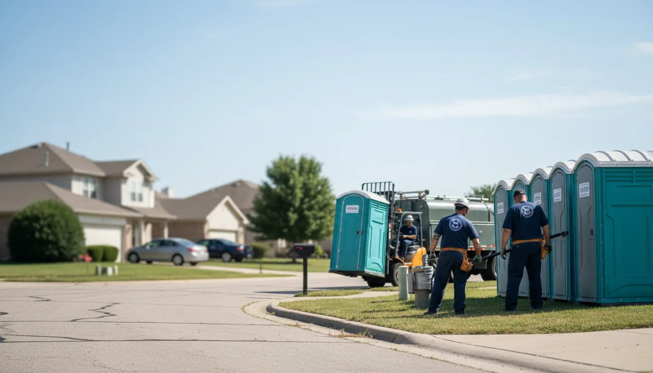 Porta Potty Rental in Moreauville, LA near me